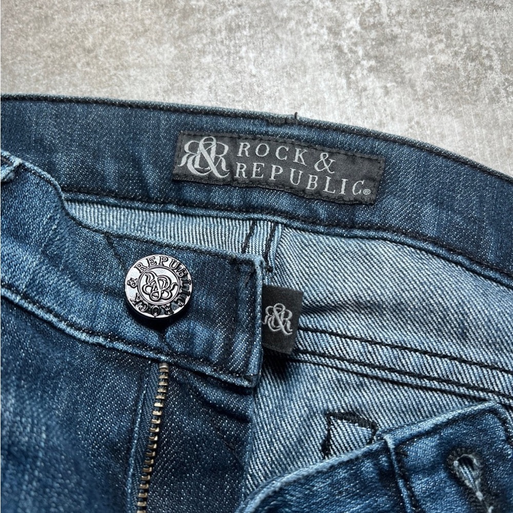 Rock & Republic Dark Blue Denim - Picture 4 of 4